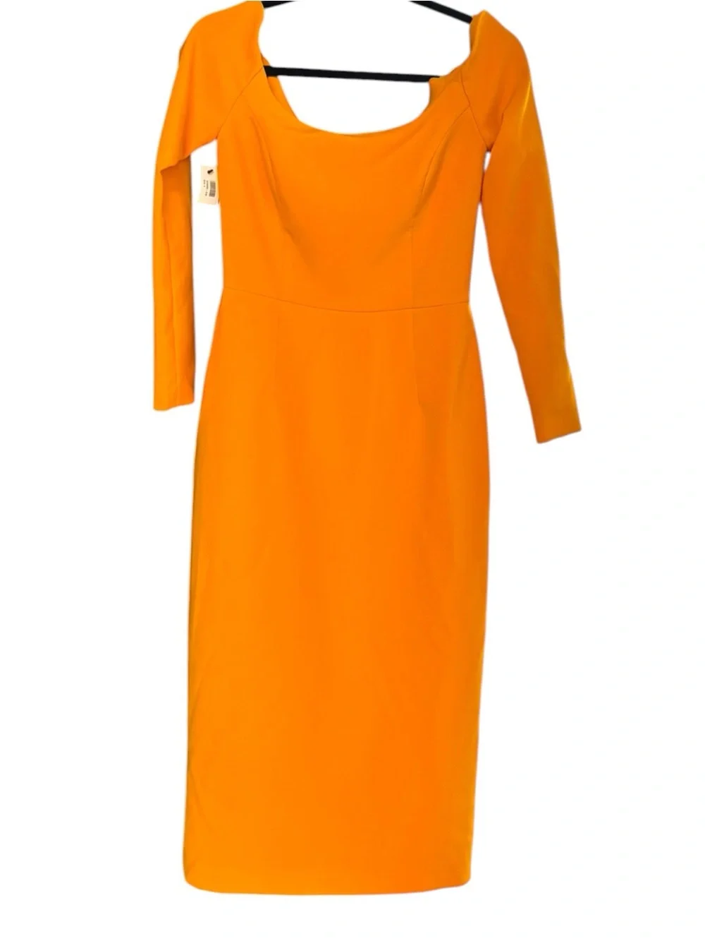 Carolina Herrera Off The Shoulder Midi Dress - Picture 3 of 16